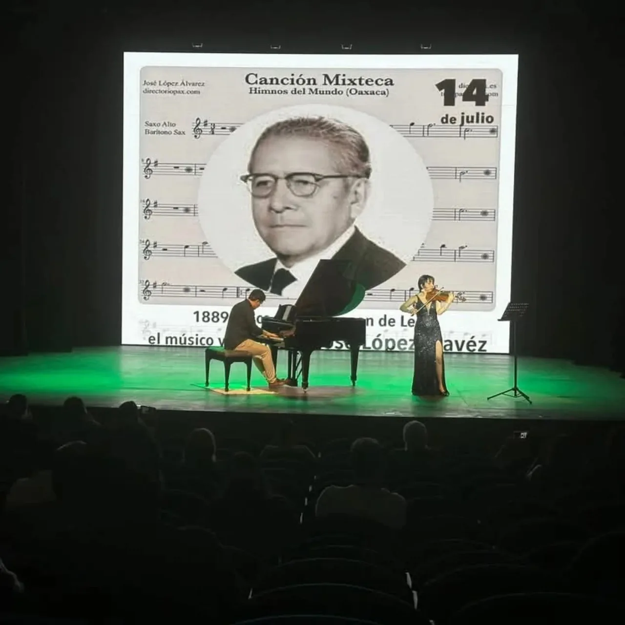 Intérpretes del festival