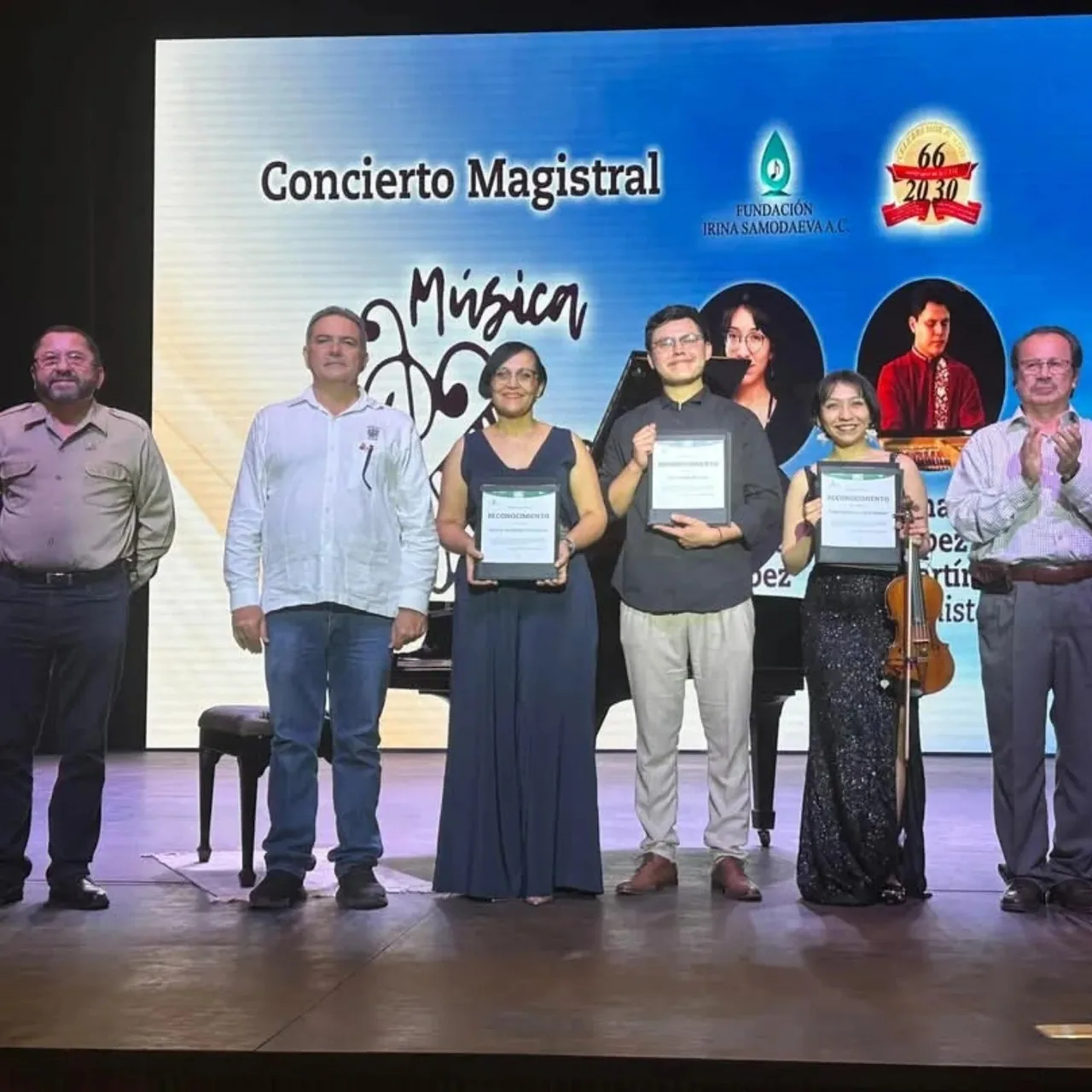 Participantes del festival